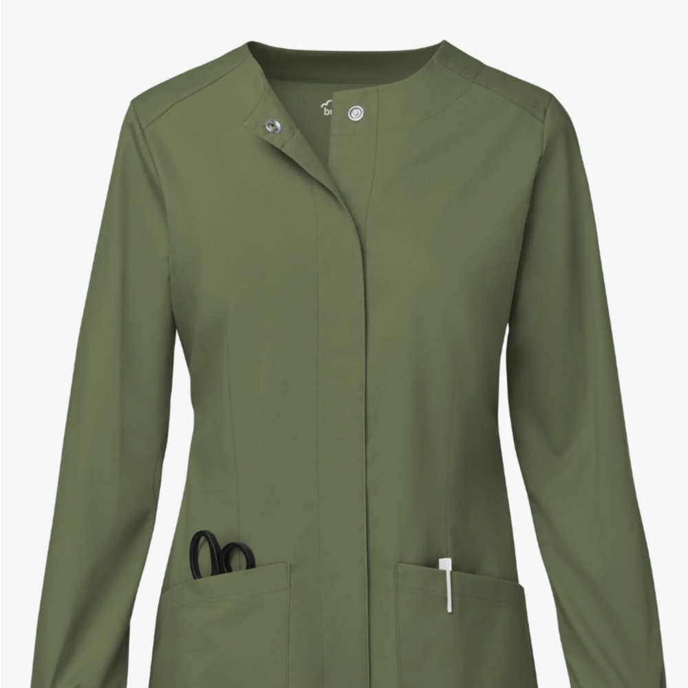 UA Scrubs Utility Jacket in Sage